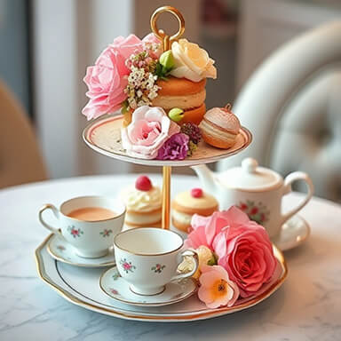 Instagram投稿：美しい花とカフェの写真6